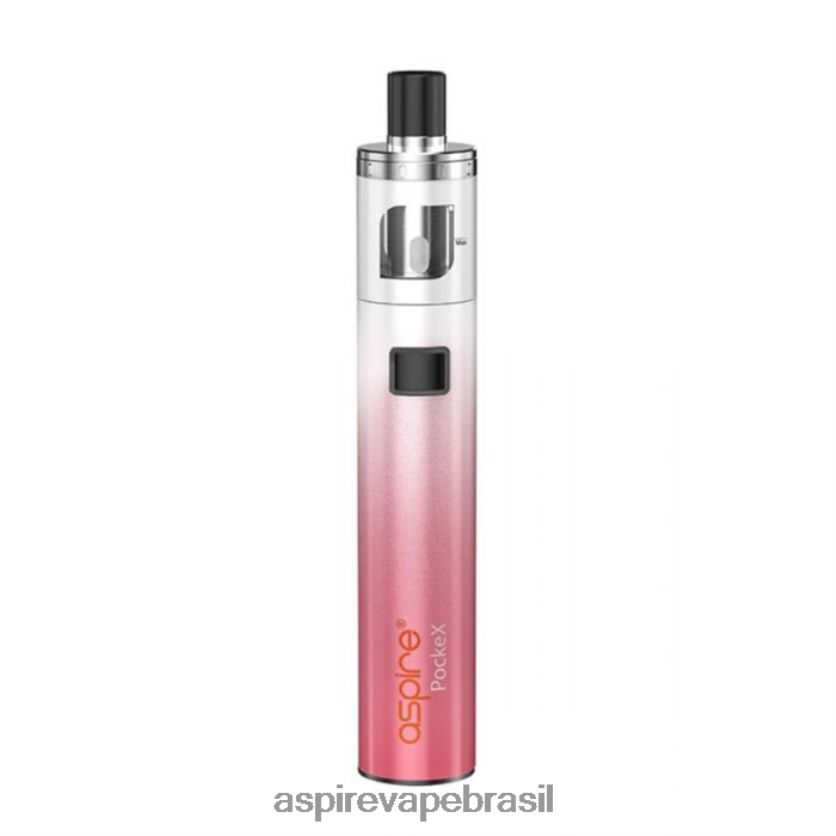 Aspire Ecig Store | 66RV42120 Aspire Pockex kit de edição de aniversário gradiente vermelho