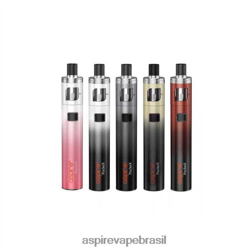 Aspire Vape Amazon | 66RV42116 Aspire Pockex kit de edição de aniversário gradiente rosa