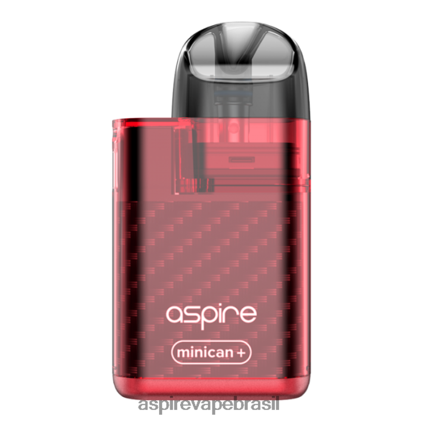 Aspire Vape Pen | 66RV4274 Aspire Minican + kit vermelho