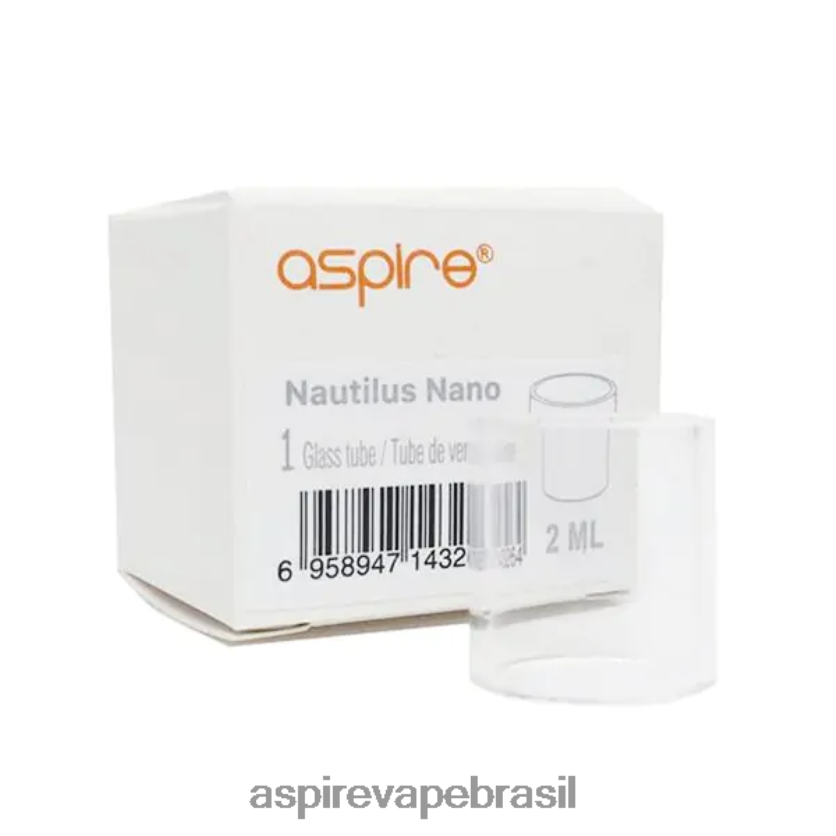 Aspire Ecig | 66RV42283 Aspire Nautilus tubo de vidro de substituição nano