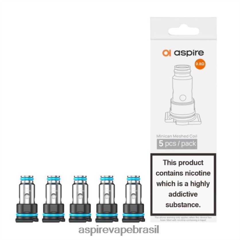 Aspire Vape Price | 66RV42205 Aspire Minican bobina de malha 0,8o/5pcs